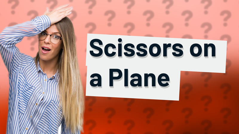 Scissors on a Plane