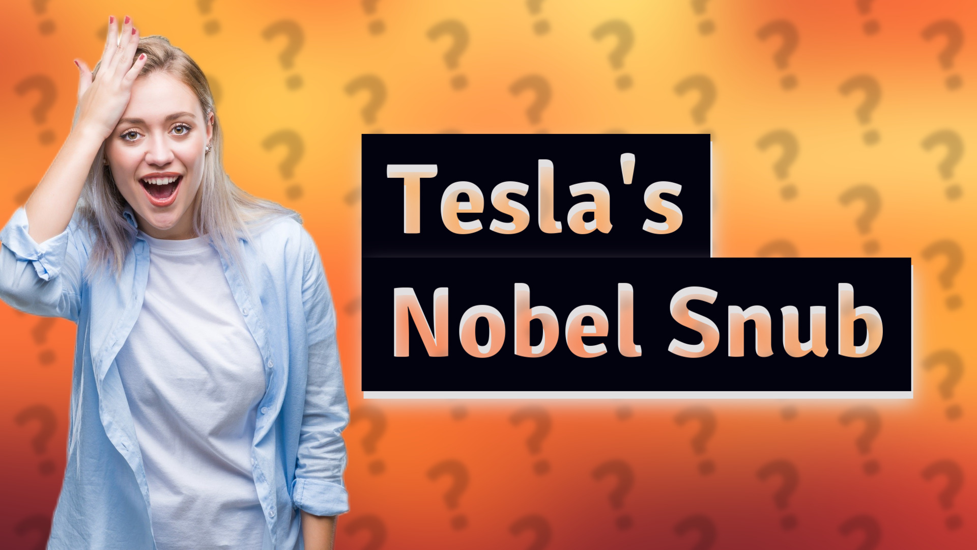 Tesla's Nobel Snub