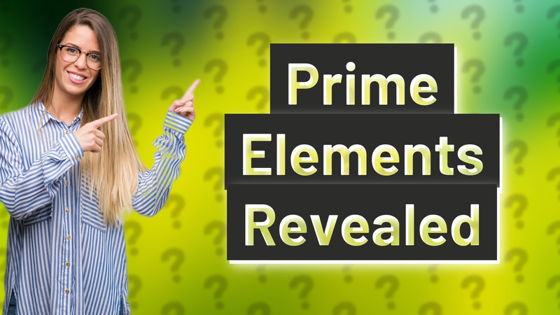 Prime Elements Revealed