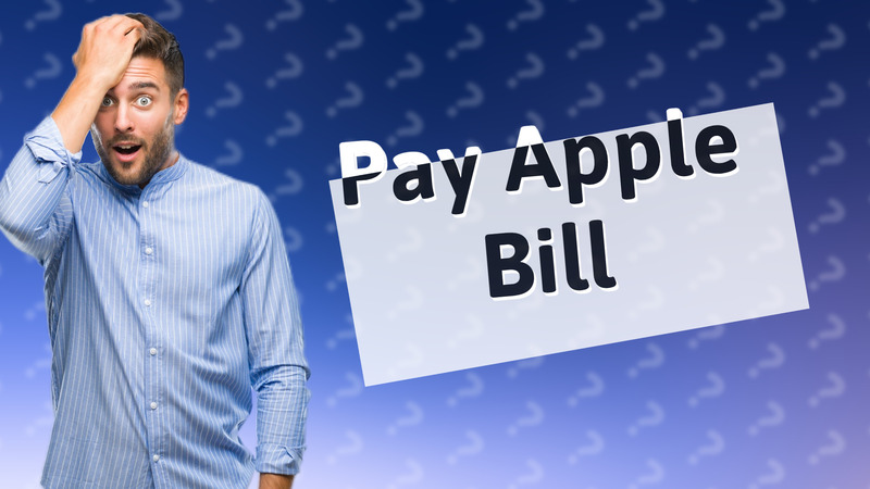Pay Apple Bill