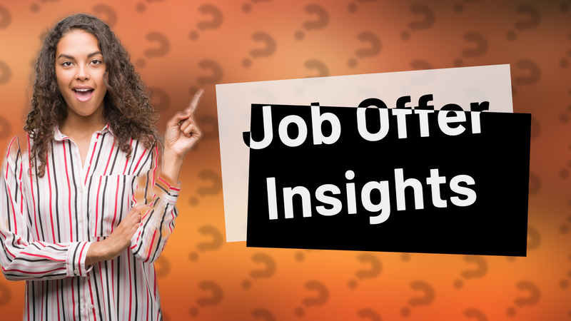 Job Offer Insights