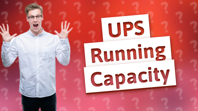 UPS Running Capacity