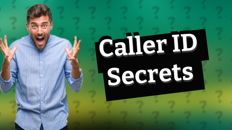 Caller ID Secrets
