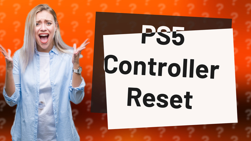 PS5 Controller Reset