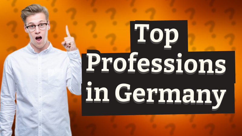 Top Professions in Germany