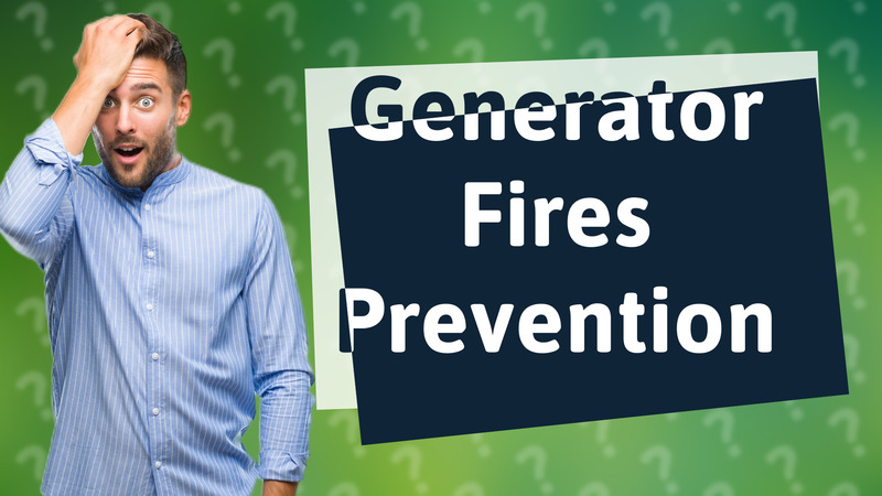 Generator Fires Prevention