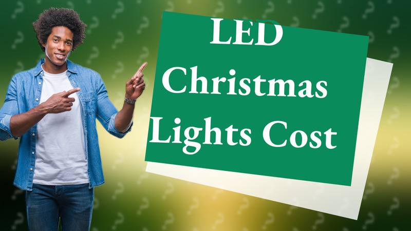 LED Christmas Lights Cost