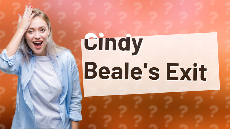 Cindy Beale's Exit