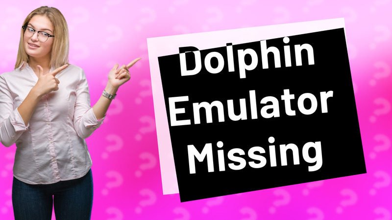 Dolphin Emulator Missing