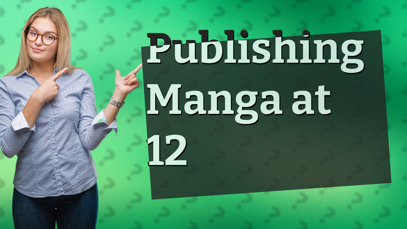 Publishing Manga at 12