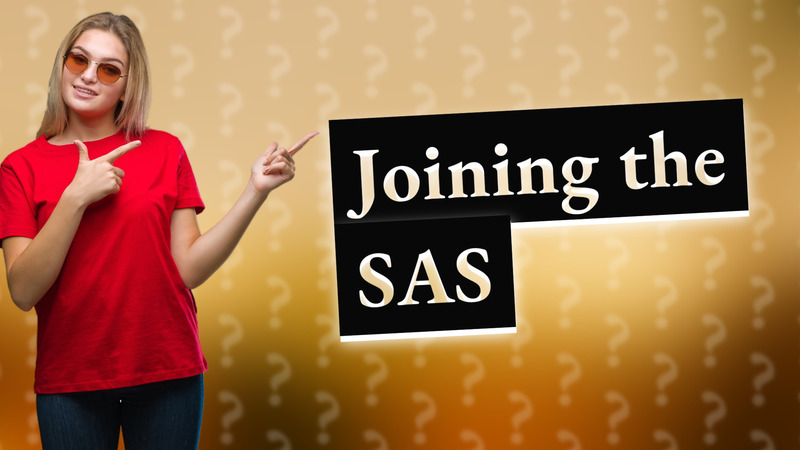 Joining the SAS