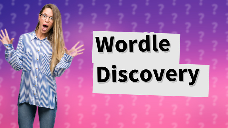 Wordle Discovery