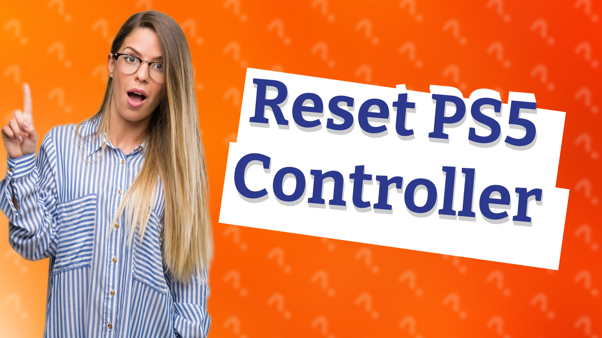 Reset PS5 Controller