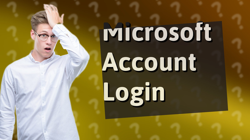 Microsoft Account Login