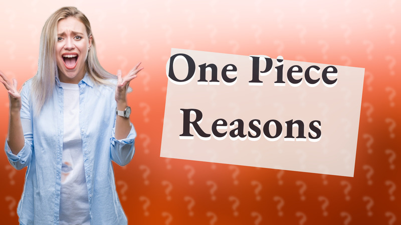 One Piece Reasons