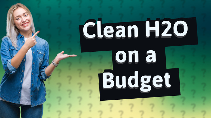 Clean H2O on a Budget