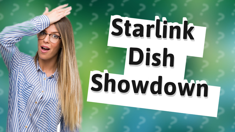 Starlink Dish Showdown