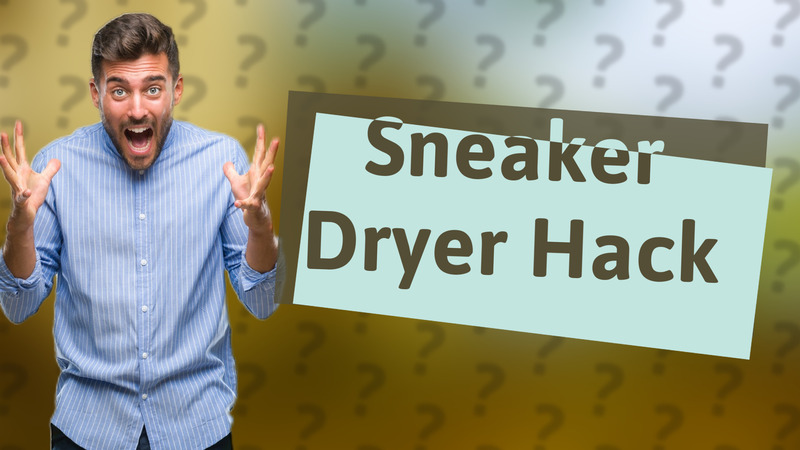 Sneaker Dryer Hack