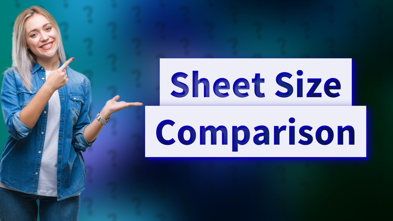 Sheet Size Comparison