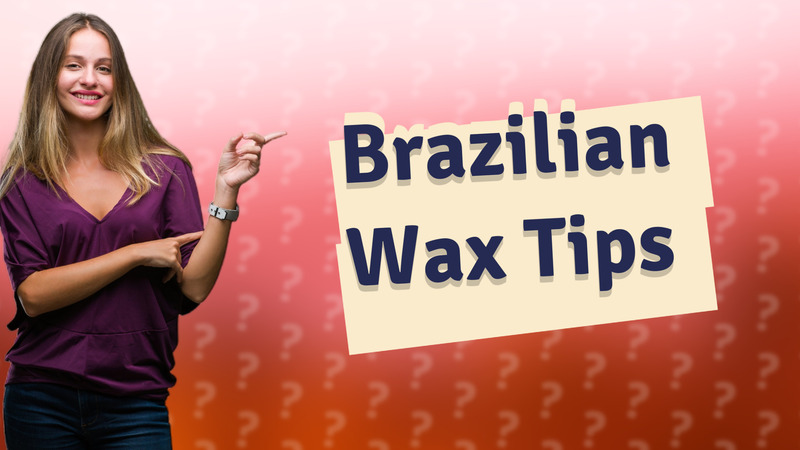 Brazilian Wax Tips