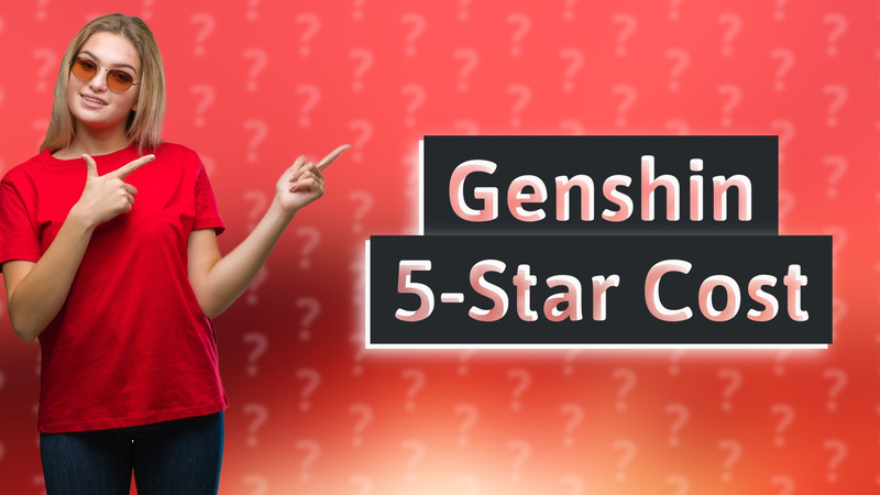 Genshin 5-Star Cost