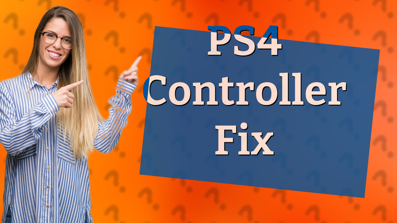 PS4 Controller Fix