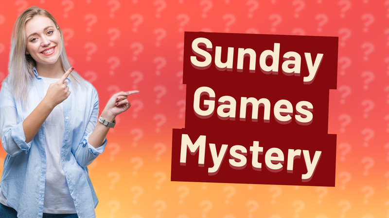 Sunday Games Mystery