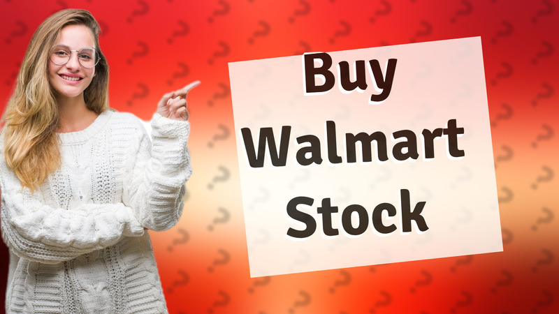 Buy Walmart Stock