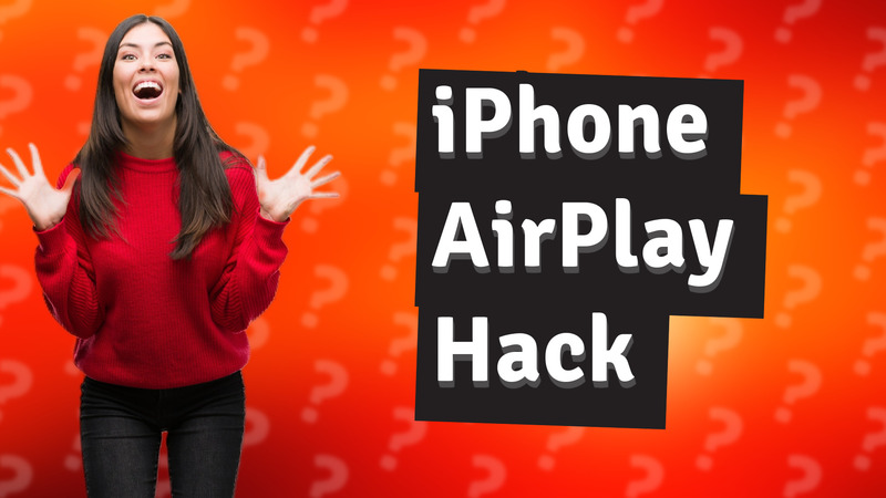iPhone AirPlay Hack