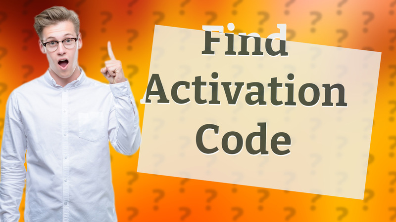 Find Activation Code