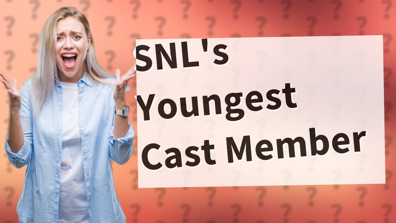 SNL's Youngest Cast Member
