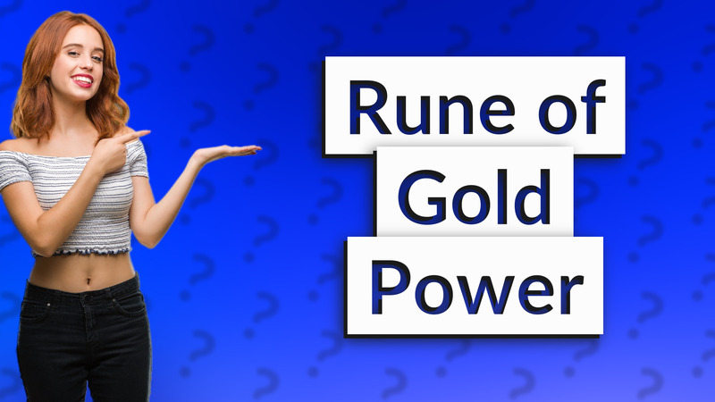 Rune of Gold Power