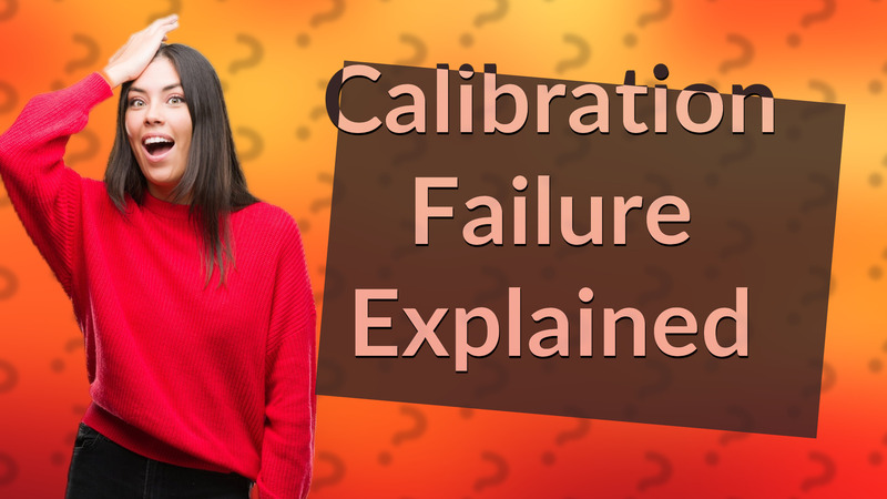 Calibration Failure Explained