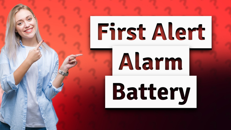First Alert Alarm Battery