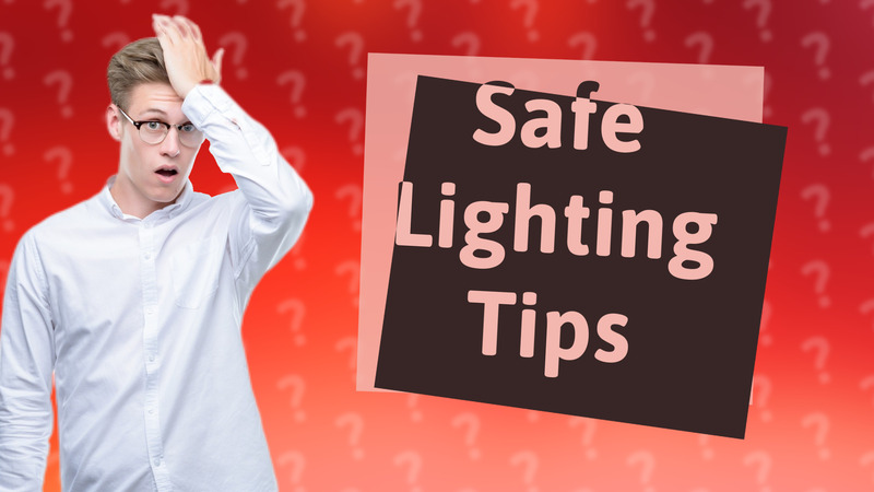 Safe Lighting Tips