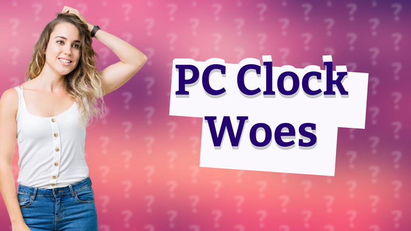 PC Clock Woes