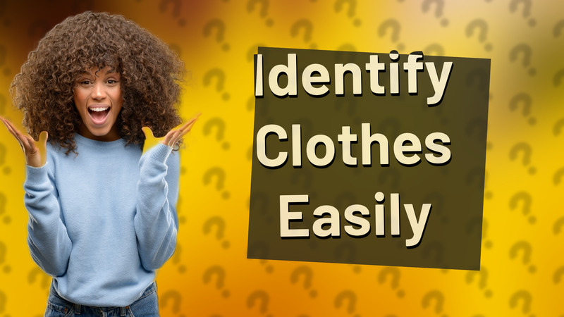 Identify Clothes Easily