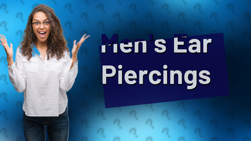Men's Ear Piercings