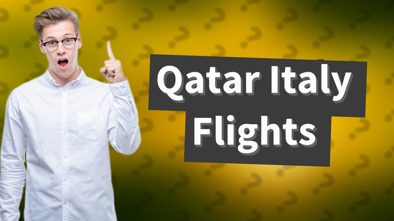 Qatar Italy Flights