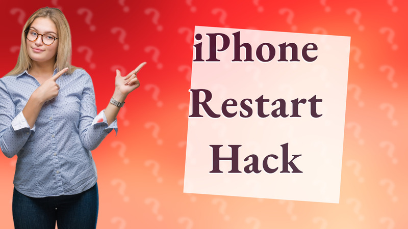 iPhone Restart Hack