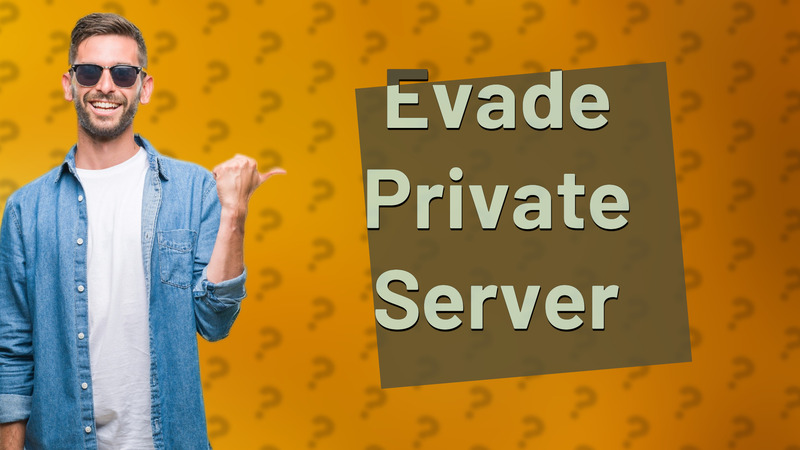 Evade Private Server