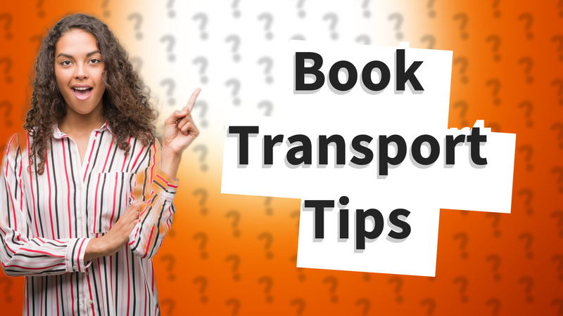 Book Transport Tips