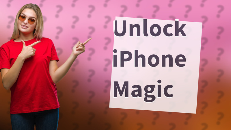 Unlock iPhone Magic
