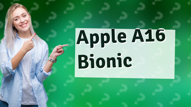 Apple A16 Bionic