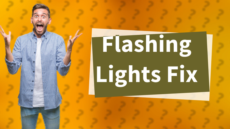 Flashing Lights Fix