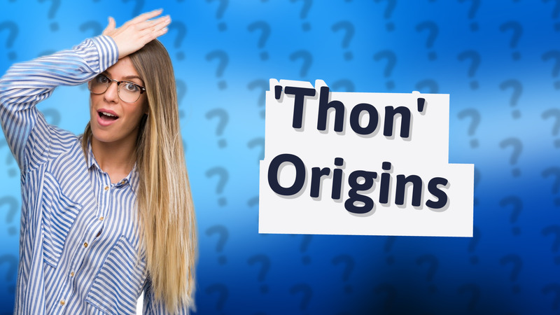 'Thon' Origins