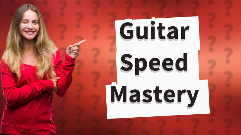 Guitar Speed Mastery