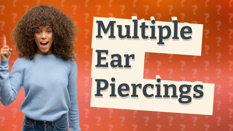 Multiple Ear Piercings