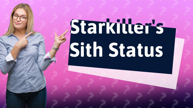 Starkiller's Sith Status