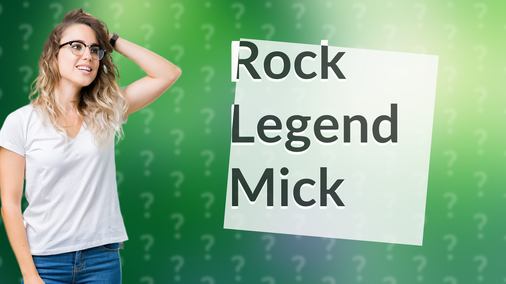 Rock Legend Mick